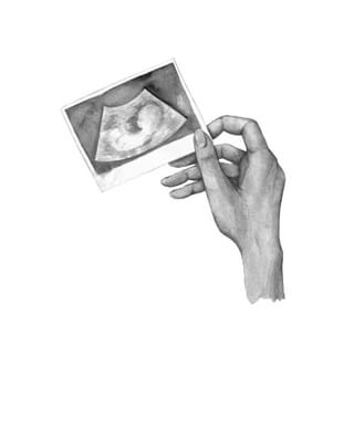 Baby på vej - Plakat